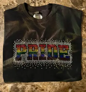 PRIDE Rhinestone Blinged Transfers