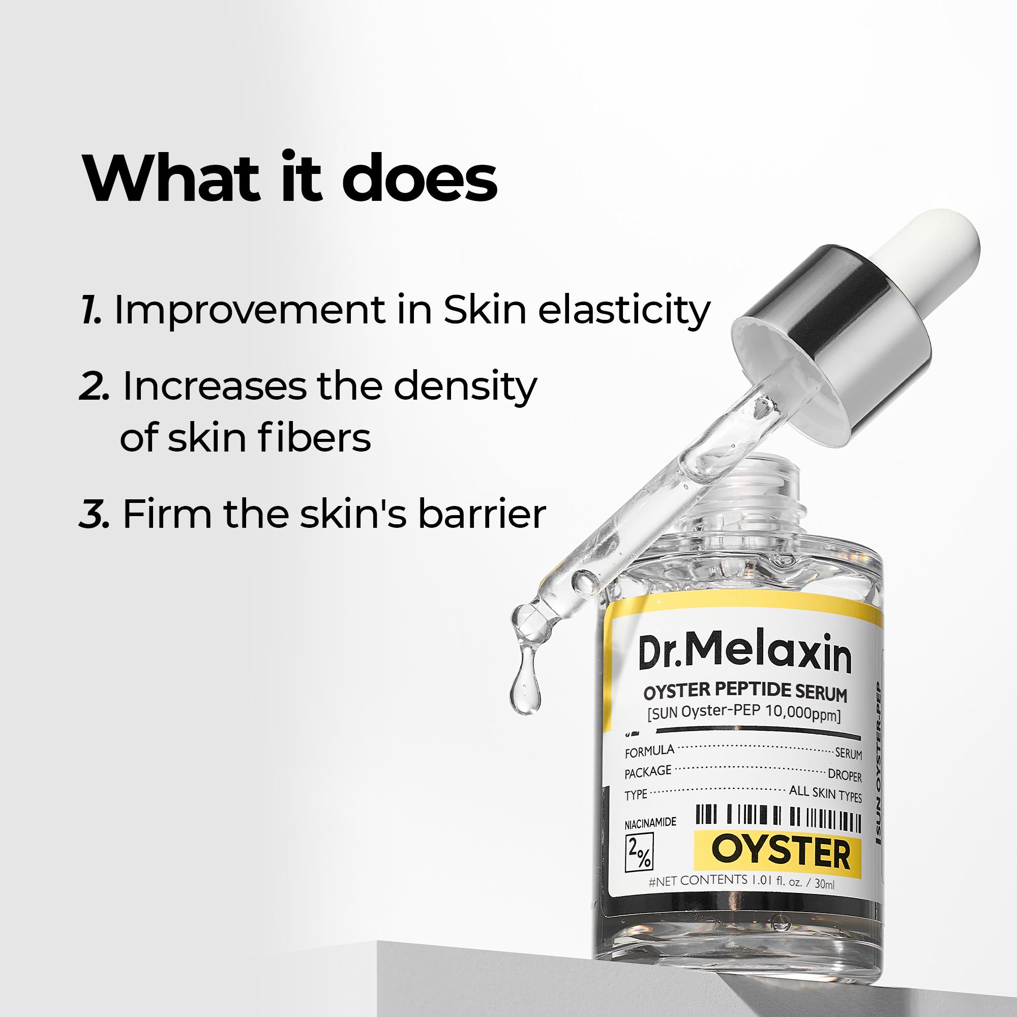 [Dr.Melaxin Official] Oyster Pep-3 Serum & Cream | Anti-aging, Wrinkles, Elasticity, Dull Skin, Firming | Korean Cosmetics