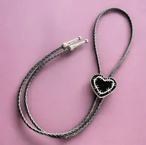 Barbed Wire Heart Bolo Tie Barbed Wire Heart Bolo Tie