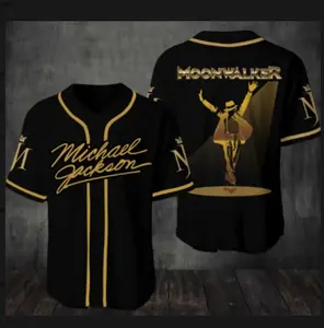 Michael Jackson baseball jersey, jersey 3D all size - gift 3d