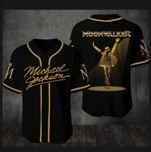 Michael Jackson baseball jersey, jersey 3D all size - gift 3d
