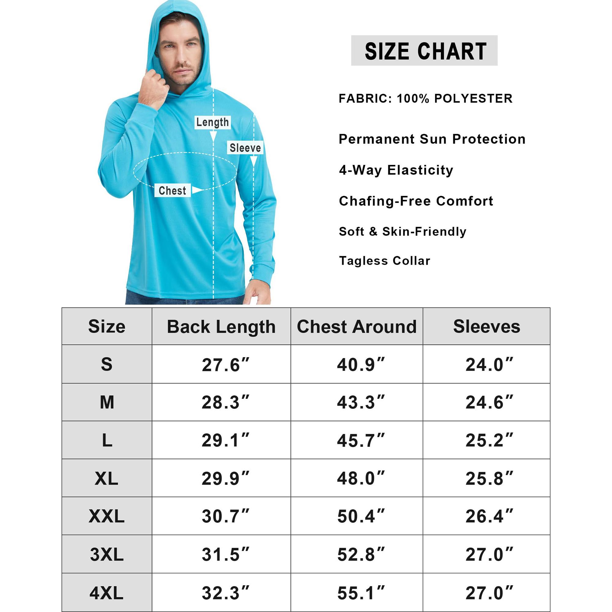 ProtectX 2 Pack UPF 50+ Hoodie Sun Protection Shirt Lightweight Long Sleeve Hi Vis Hooded Shirt Quick-Dry SPF UV Shirt Active Wear ProtectX 2 Pack UPF 50+ Hoodie Sun Protection Shirt Lightweight Long Sleeve Hi Vis Hooded Shirt Quick-Dry SPF UV Shirt Active Wear
