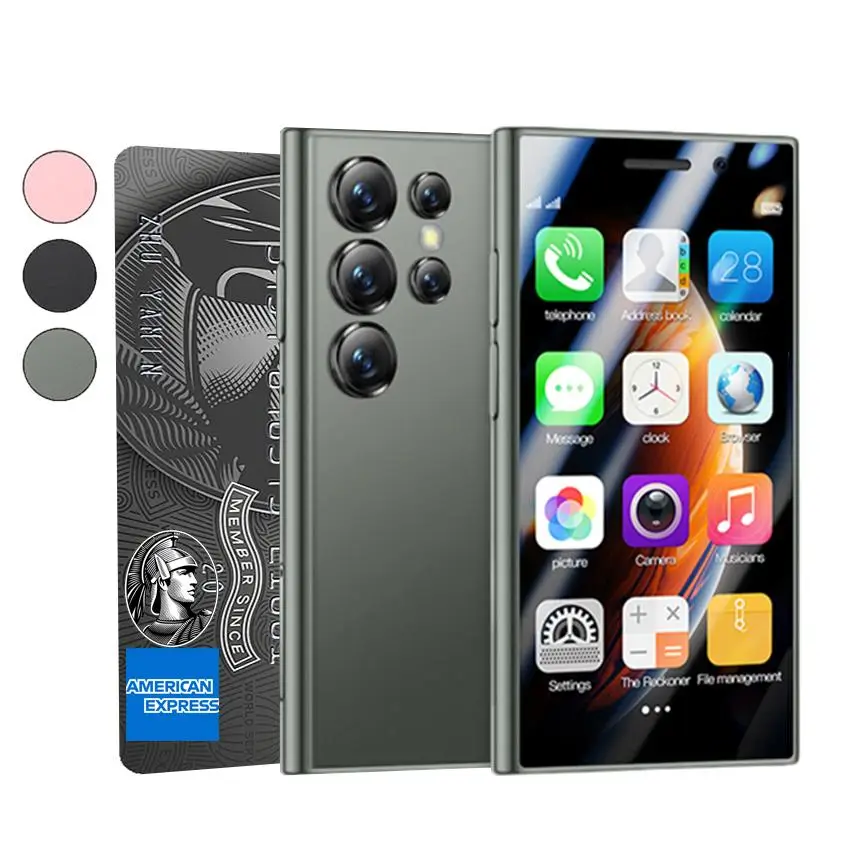 3 Inch Ultra-thin Smart Phone, Android 9.0 2GB RAM 16GB ROM Unlocked Smartphone with 5MP Camera, GPS Bluetooth-compatible 4 Core Smart Cellphone with