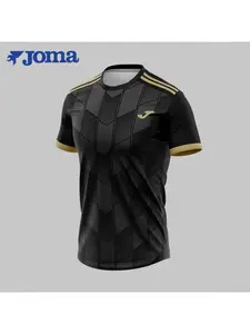 JOMAmen'sT-shirt Summer Quick-drying Breathable3Dprinting Short-sleeved Outdoor Sports Fitness Runningcycling Best-selling Model