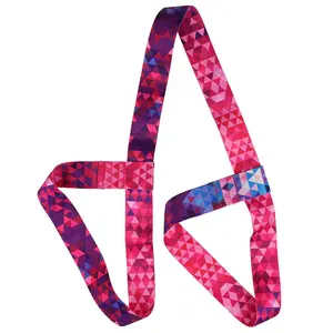 Versatile Nylon Yoga Backpack with Mesh Pockets