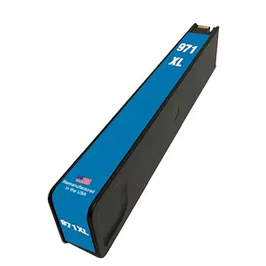 U.S. Remanufactured for HP 971XL (CN626AM) Cyan Ink Cartridge New Chip