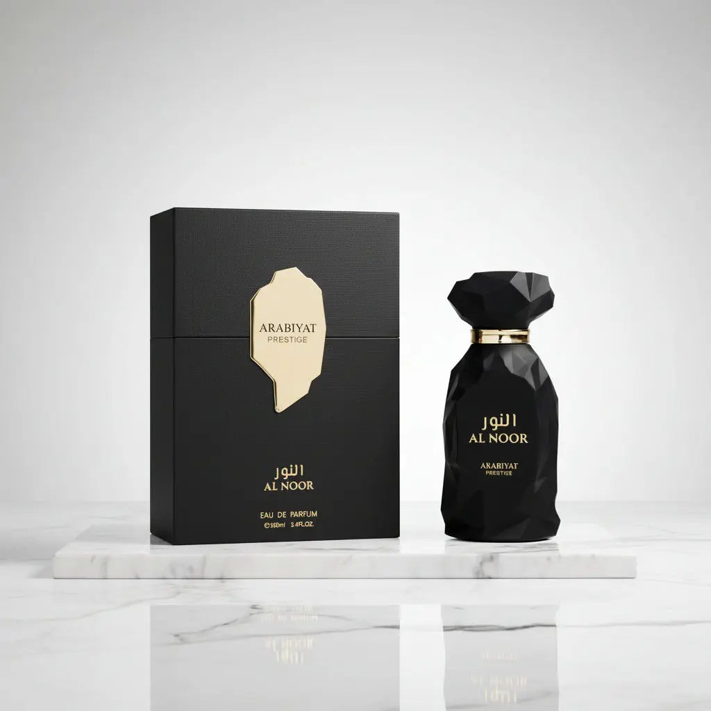 Arabiyat Al Noor EDP, Prestige Spicy Wood Fragrance with Fig, Cardamom & Iris, Unisex Arabic Scent for Adults, 3 to 3.9 fl oz, Nutmeg, Oriental Spicy Woody Fragrance