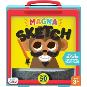 Chuckle & Roar - Magna Sketch - Great for Travel - Preschool Learning - Drawing Pad - Mess Free Arts and Crafts - Ages 3 and Up
