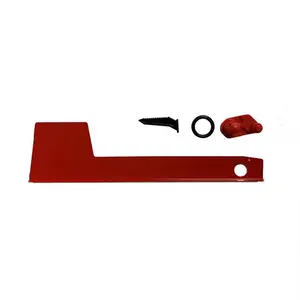 Gibraltar Mailboxes 5603568 1 x 8.75 in. Gibraltar Mailboxes Aluminum Mailbox Flag Replacement Kit, Red