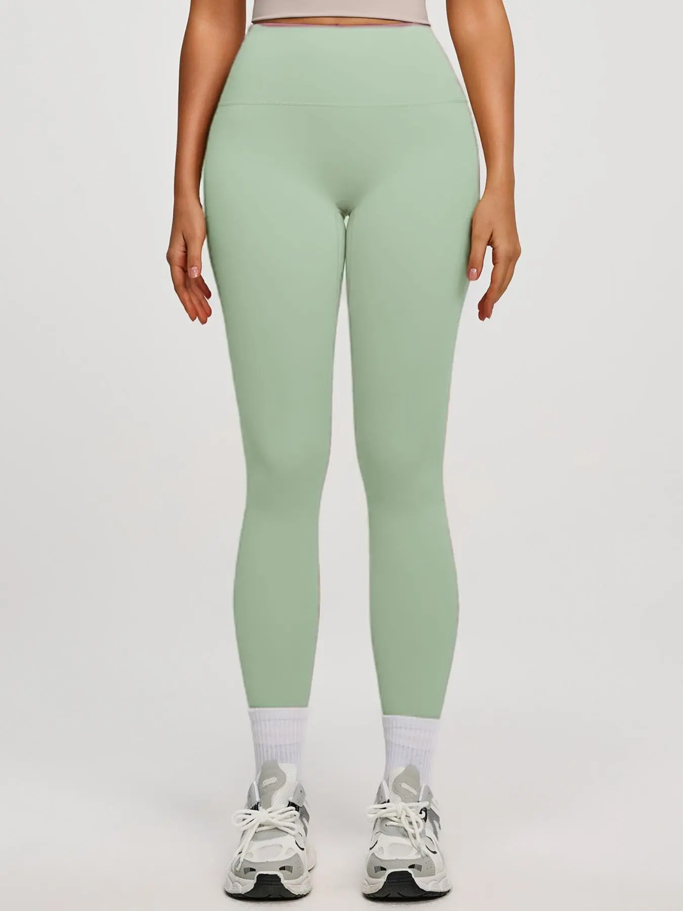 Women's Seamless Yoga Pants Stretchy High Waist Sports Fitness Running Tight Fit, Breathable High Waisted Leggings, Perfect for Yoga and Exercise, Comfortable and Stylish Activewear Yoga Wear Workout Gear, High Waisted Sportswear