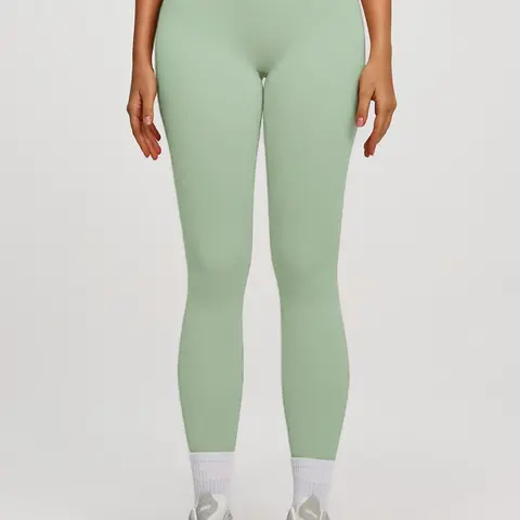Women's Seamless Yoga Pants Stretchy High Waist Sports Fitness Running Tight Fit, Breathable High Waisted Leggings, Perfect for Yoga and Exercise, Comfortable and Stylish Activewear Yoga Wear Workout Gear, High Waisted Sportswear