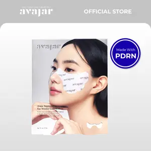 avajar Rejuvenating Eye Wrinkle Control Mask 5 Sheets | Anti-Aging Eye Patches with PDRN, Peptides, Niacinamide, & Collagen | Firming, Brightening, & Hydrating Under-Eye Treatment