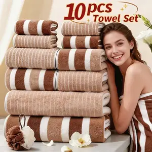 Microfiber Towel Set 1 3 10 Pack Ultra Soft Highly Absorbent No Lint Bath Towels Hotel Quality Quick Dry Beach Towels for Adults