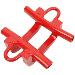 Rust-Proofed Universal Auto Body Dent Removal Puller Tool, 6 in, Red