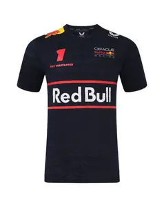 Red Bull Racing Men's 2025 F1 Max Verstappen Team T-Shirt - Navy