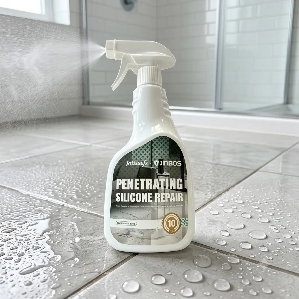 Long-Lasting Waterproof Spray for Concrete, Tile, Walls & Bathrooms – Deep Penetrating Silicone Sealant Blocks Moisture, Stains & Water Damage, Invisible Fast-Dry Protection for Indoor & Outdoor Use，500ml / 16.9 fl oz