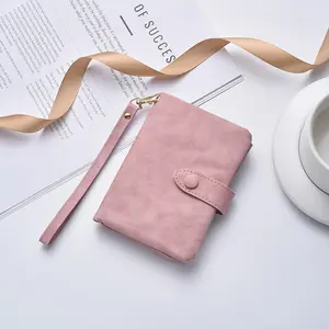 Multi-functional Fashion Zipper Women’s Wallet – Trifold PU Short Wallet with Card Slots and Portable Coin Purse