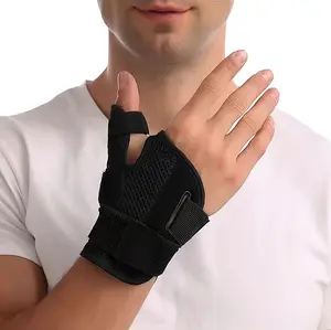 Thumb Brace Support Right Hand or Left Hand for Arthritis Pain and Support, Thumb Spica Splint for Trigger Thumb, Thumb Stabilizer for Tendonitis, Sprain Fits Palm