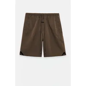 Fear of God ESSENTIALS Men's Brown Active Trace Relaxed Shorts