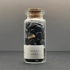 Protection-Black Onyx Crystal Chips
