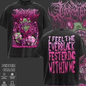 Lorna Shore T-Shirt Collection, Will Ramos Acid Washed Tee, Retro Deathcore Band Tee, Pain Remains Tour Inspired Shirts, Dark Metal Graphic T-Shirt, Unisex Oversized Heavy Cotton Band Tee, Gift for Extreme Metal Music Lovers, Metal Merch for Unisex 9B6