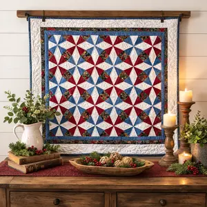 Amish quilt wall hanging