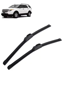 Windshield Rubber Silicone Replacement Part, Front Window Wiper Blade, 19/20 Inch Wiper Arm, Car Accessories for Windshield Cleaning, Vehicle Wipers