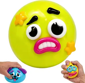 DIY Cute Curious Dog Face Slow Rising Squishy Toy, Soft Green Puppy Stress  Fidget Squeeze Toy, Relaxing Sensory Toy for Kids & Adults Aesthetic Desk Decor; Bonus Electric Dirt Bike Toy with Brakes, Butter Stick & Gummy Bear Filled Jelly Squishy Set