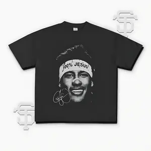 Neymar TShirt, Soccer Fan Shirt, Neymar Fan Merchandise, Football Tee, Sports Gift, Neymar Gift, Graphic Tee Oversized Heavyweight Cotton Tshirt , Gift For Him