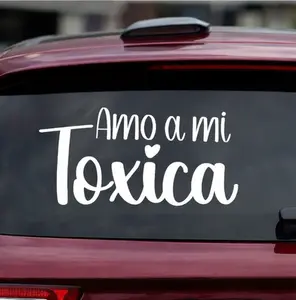 ️“Amo a mi Tóxico / Tóxica” Car Decal