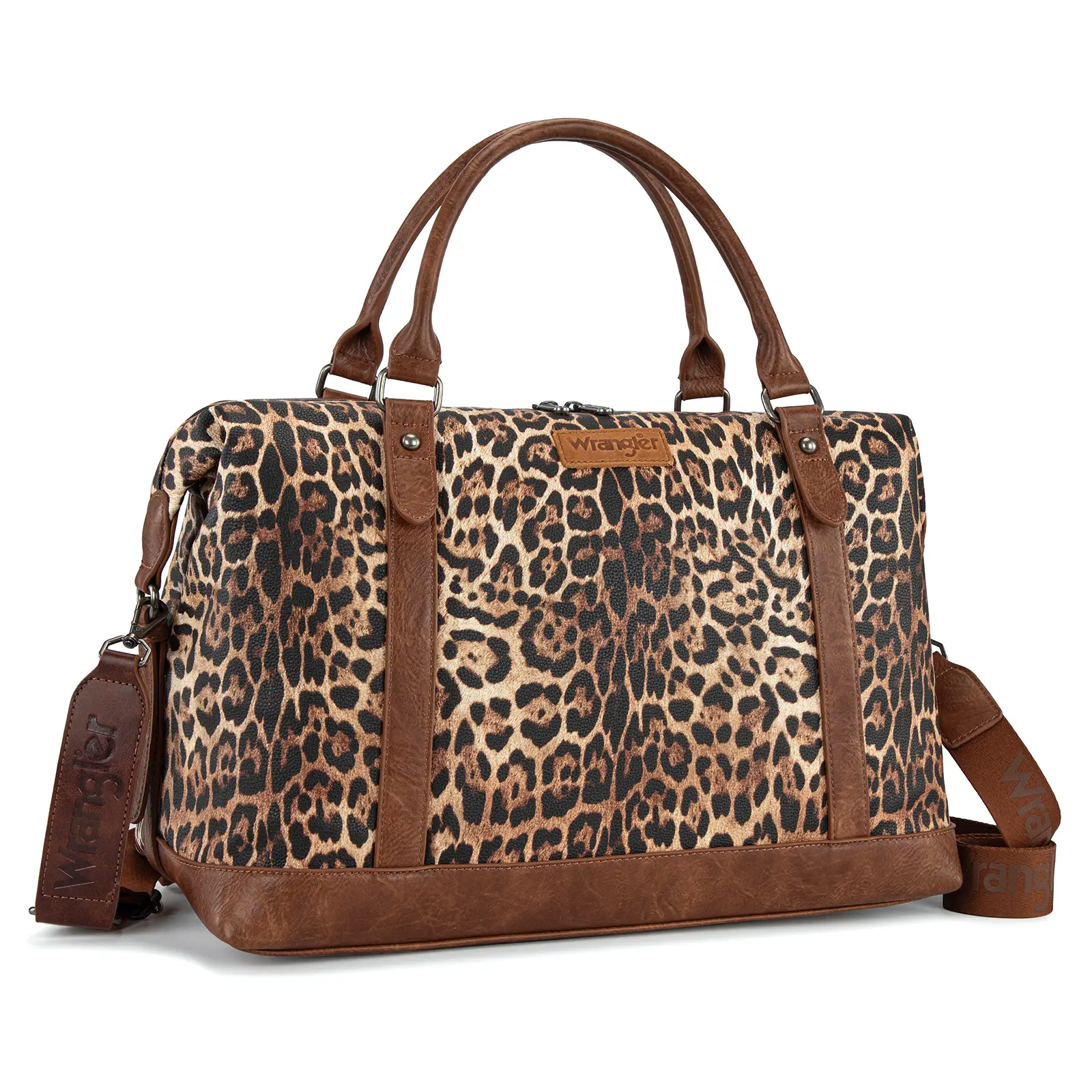Wrangler Duffel Bag for Women Large Travel Weekender Bag Designer Tapestry Carry On Bags