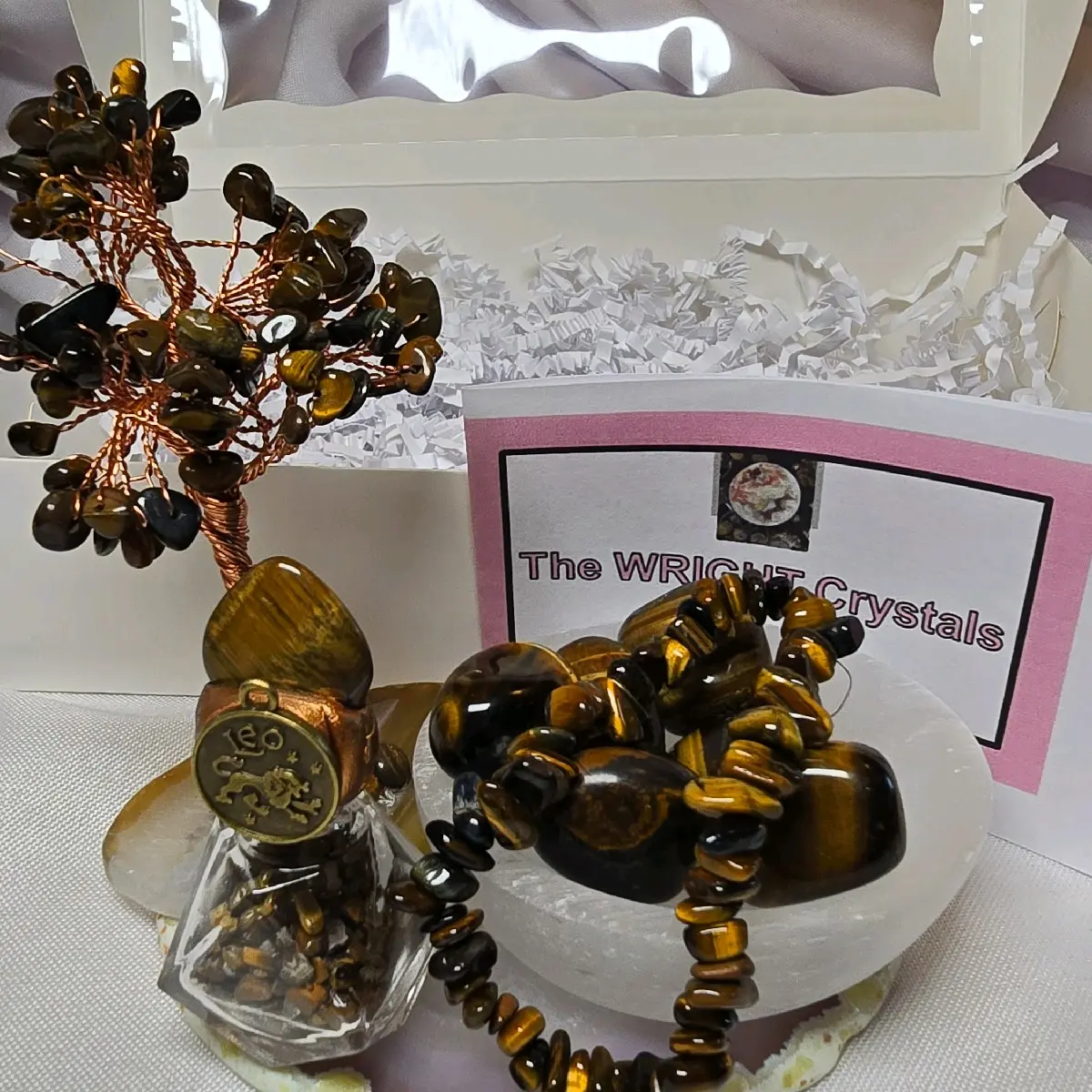The WRIGHT Leo Crystal Set
