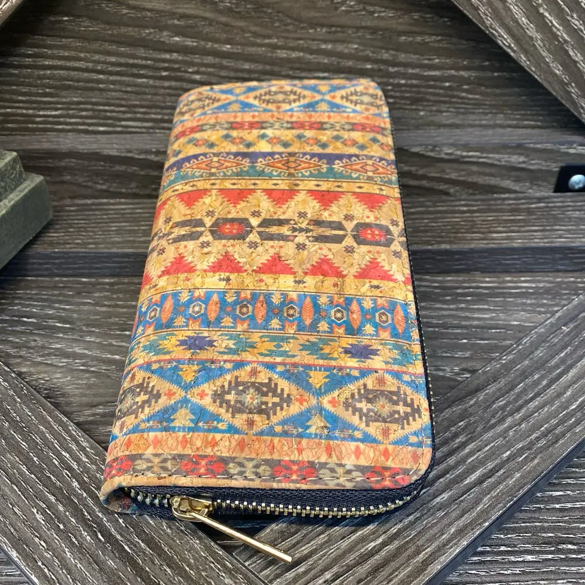 Hippie hobo western woman’s wallet Brown