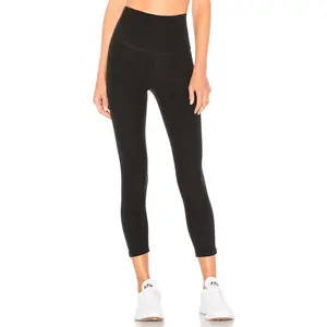 Beyond Yoga Spacedye High Waisted Capri in Darkest Night