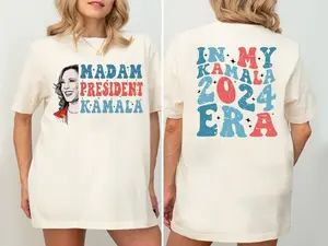 Madam President Kamala Tee, In My Kamala 2024 Era Shirt, Kamala Harris I'm Speaking Tee, Democrat Political Tee, Presidential Election 2024