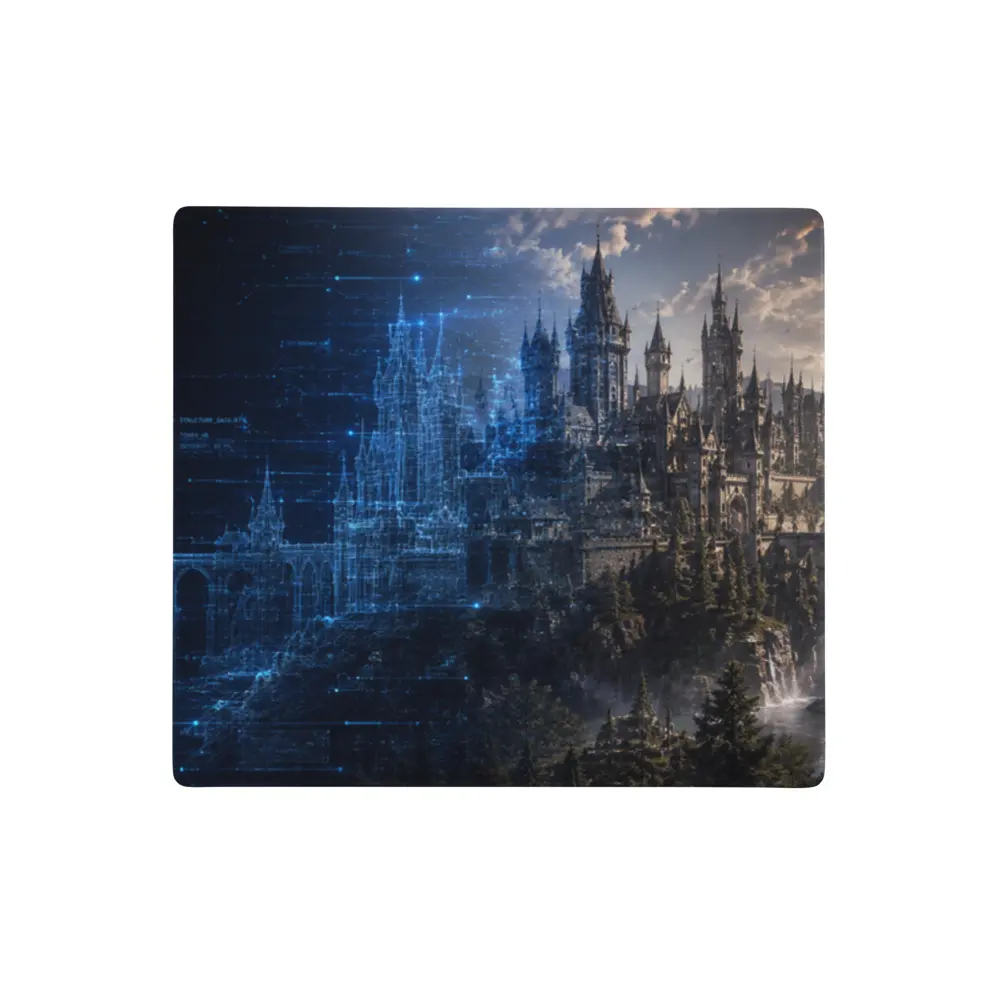 Pegumax Fantasy ComputerVision XL Gaming Desk Mat Mouse Pad