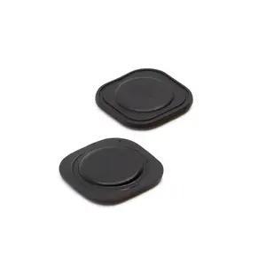 Magnetic Square Sew-On Snap, 1 Set, Black