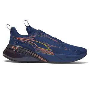 PUMA Mens X Cell Action Linear Running Sneakers Shoes - Blue