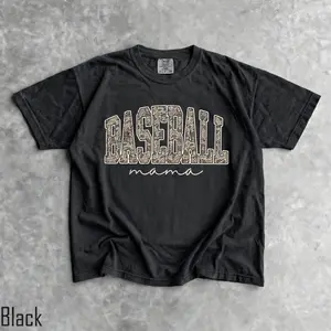 Comfort Colors Camo Baseball Mama Shirt, Baseball Season Shirt, Game Day Sweater, Baseball Mama Shirt, Baseball Mom Gift