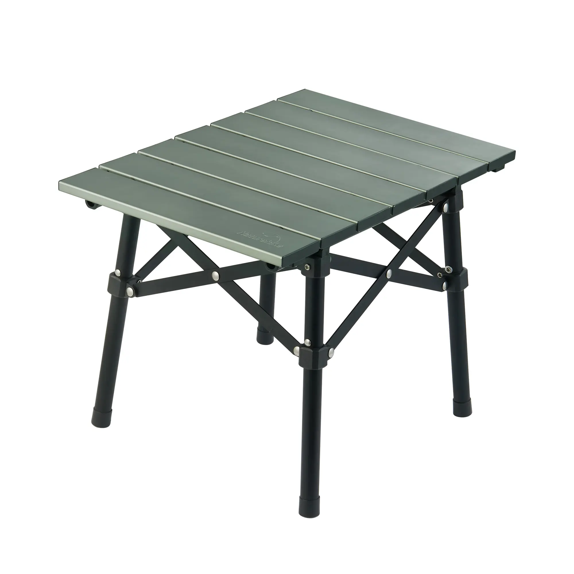 Naturehike PeakLite L02 Folding Camping Table, Ultralight Portable Aluminum Camping Table for Hiking, Backpacking & Picnic, Foldable Outdoor Table Supports 110 lbs
