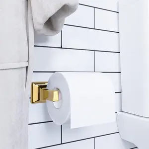 533299 Accessories Bathroom Hardware, Toilet Paper Holder, Polished Brass