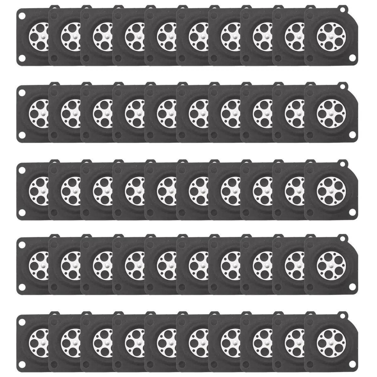 50Pcs A015006 Carburetor Diaphragm for ZAMA C1-M2B C1S-E1 C1S-E2 C1S-H4A C1S-H4B C1S-H4C C1S-H8 C1S-H8A C1S-K1D C1S-S3, 50 X Diaphragm Gaskets
