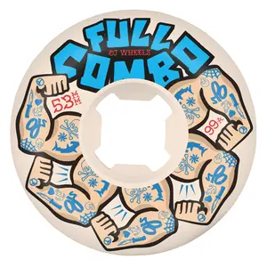 53mm Team Elite Full Combo 99a OJ Skateboard Wheels