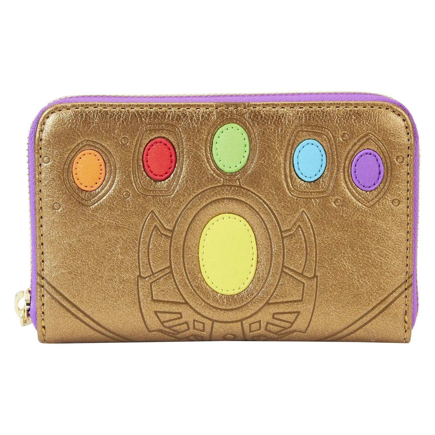 Marvel Metallic Thanos Gauntlet Zip Around Wallet