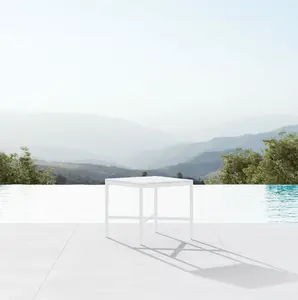 Azzurro Living Minimalist Marble Center Table