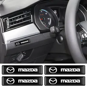 10/20PCS 3D Car Epoxy Badge Emblem Stickers Decor Styling Accessories For Mazda 2 3 6 5 Demio CX3 CX4 CX5 CX-4 CX-5 CX7 CX30 MX3 MX5 MS Speed Axela Atenza