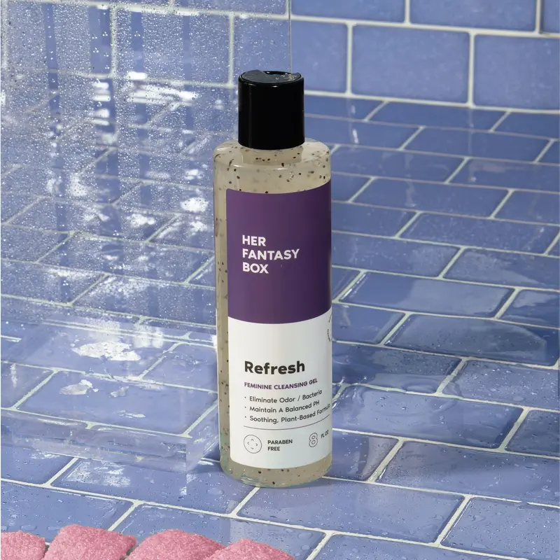 Refresh Plant Based Intimate Body Wash for Women - pH Balancing - 8Oz and 16Oz