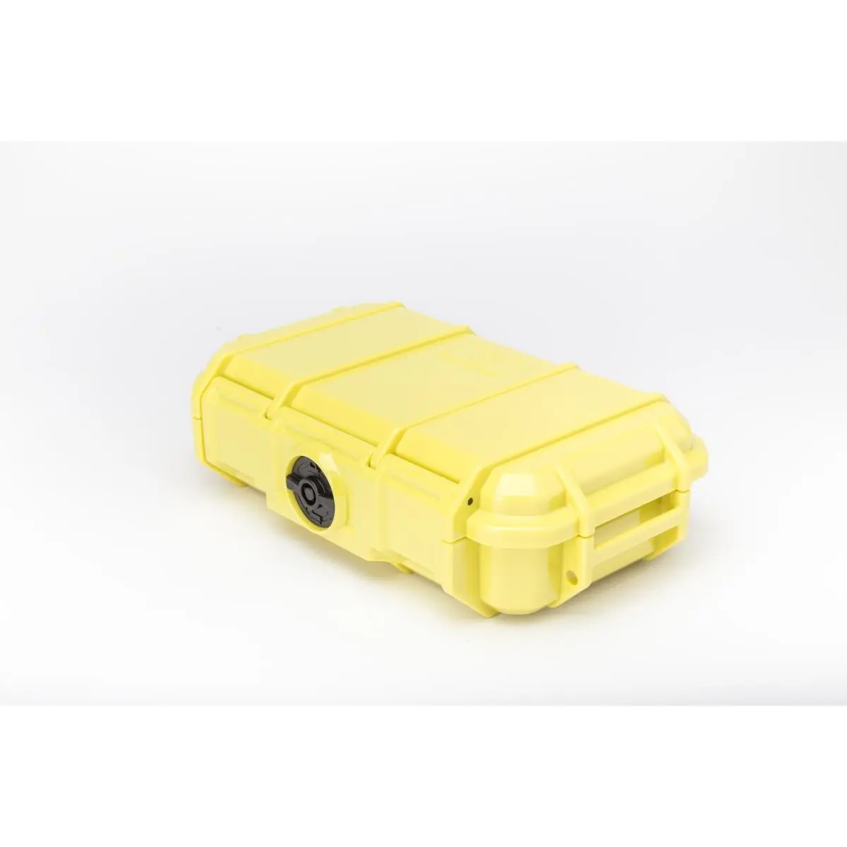 212 MAIN Seahorse 56 Micro Case - Yellow, IP67 Rated Power Organizer with Hard Polycarbonate Shell, Foam Insert, Carabiner Loop for Tool Storage