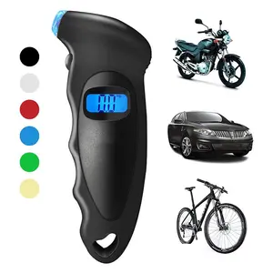 Car Tire Pressure Gauge, Batteries Powered High Precision Digital Tire Pressure Monitor, Professional Car Tire Pressure Gauge, Pressure Measuring Instrument