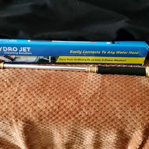 Heavy-Duty High-Pressure Cleaning Wand with 2 Nozzles - Durable Copper Construction, Ergonomic Handle & Versatile Garden Hose Attachment for Cars, Yards, Driveways - Efficient Pressure Washing Tool